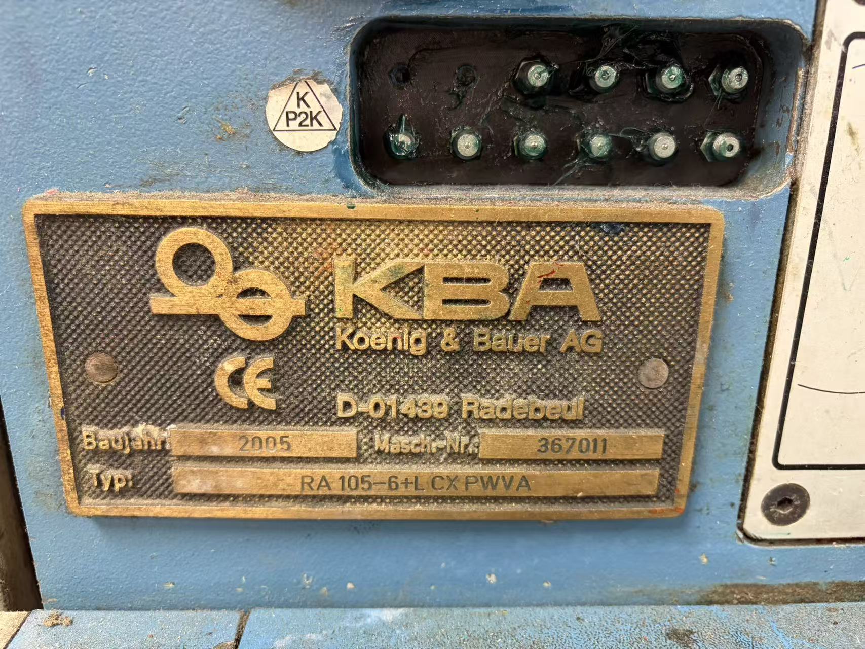  KBA RA 105-6+L CX PWVA (2005)